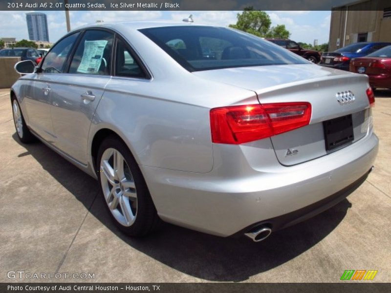 Ice Silver Metallic / Black 2014 Audi A6 2.0T quattro Sedan