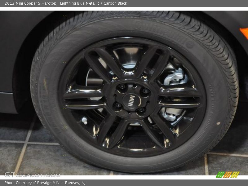 Lightning Blue Metallic / Carbon Black 2013 Mini Cooper S Hardtop