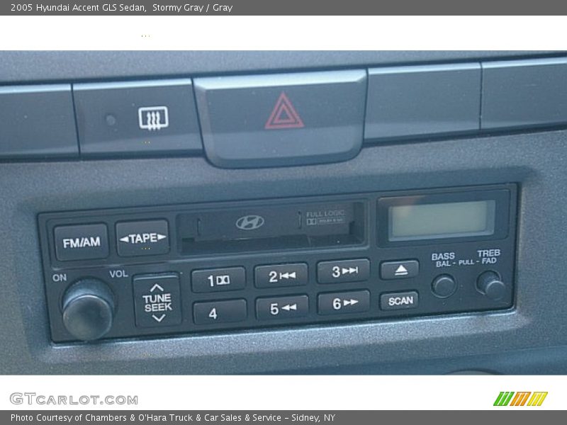 Stormy Gray / Gray 2005 Hyundai Accent GLS Sedan
