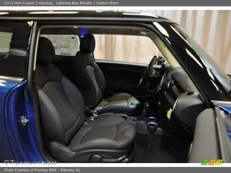 Lightning Blue Metallic / Carbon Black 2013 Mini Cooper S Hardtop
