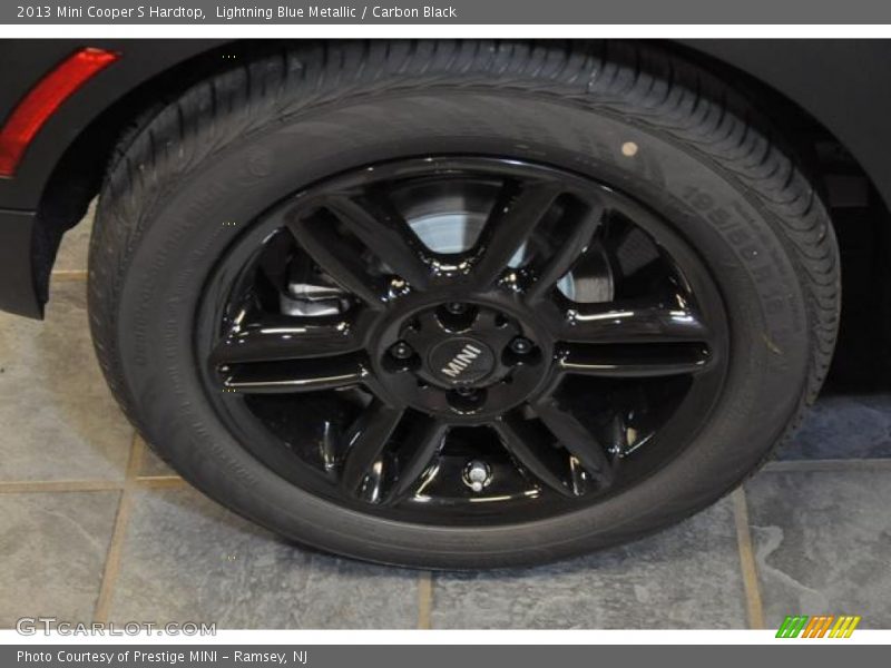Lightning Blue Metallic / Carbon Black 2013 Mini Cooper S Hardtop
