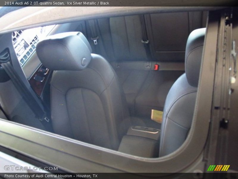 Ice Silver Metallic / Black 2014 Audi A6 2.0T quattro Sedan