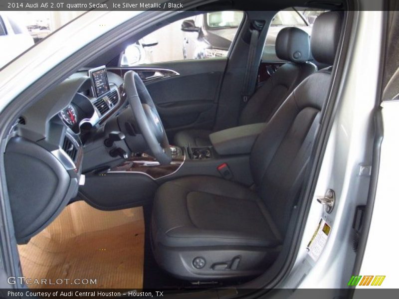Ice Silver Metallic / Black 2014 Audi A6 2.0T quattro Sedan
