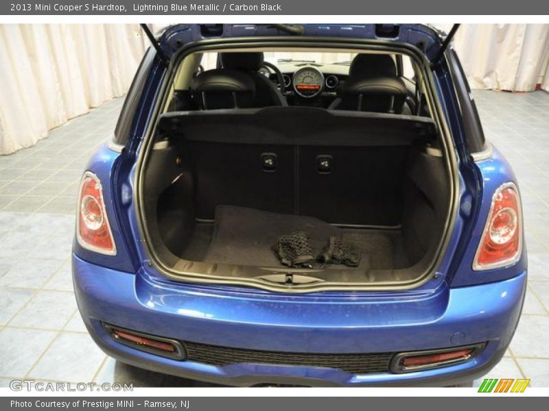 Lightning Blue Metallic / Carbon Black 2013 Mini Cooper S Hardtop