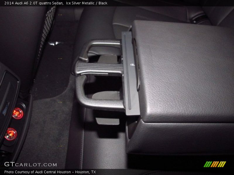 Ice Silver Metallic / Black 2014 Audi A6 2.0T quattro Sedan