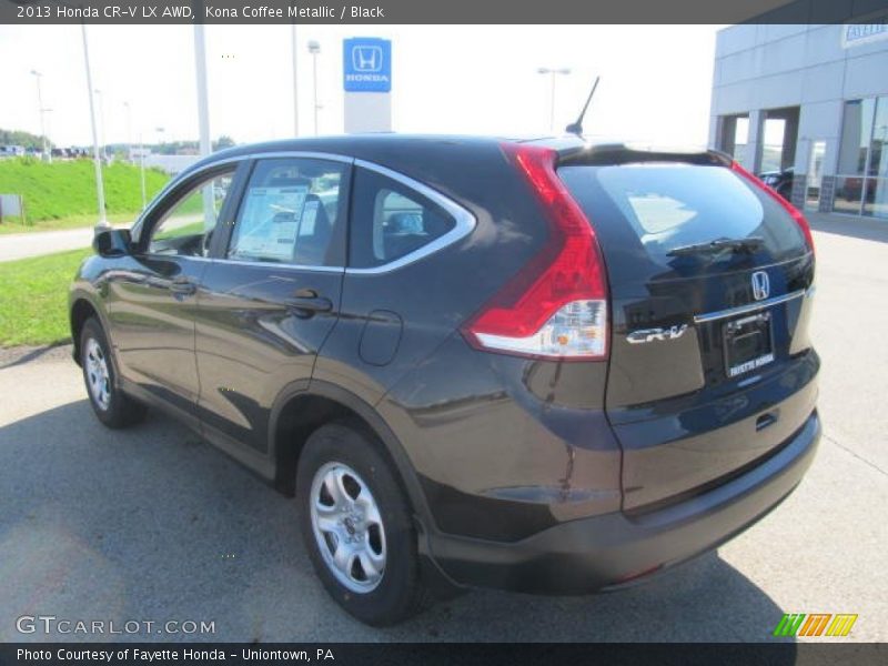 Kona Coffee Metallic / Black 2013 Honda CR-V LX AWD