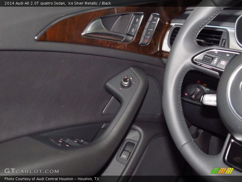 Ice Silver Metallic / Black 2014 Audi A6 2.0T quattro Sedan