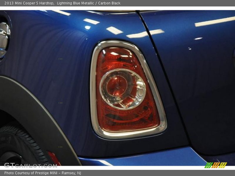 Lightning Blue Metallic / Carbon Black 2013 Mini Cooper S Hardtop