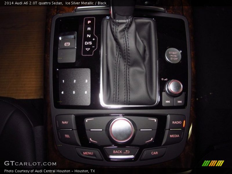 Ice Silver Metallic / Black 2014 Audi A6 2.0T quattro Sedan