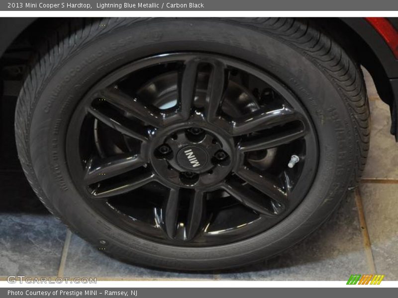 Lightning Blue Metallic / Carbon Black 2013 Mini Cooper S Hardtop