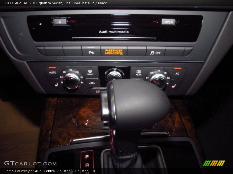 Ice Silver Metallic / Black 2014 Audi A6 2.0T quattro Sedan