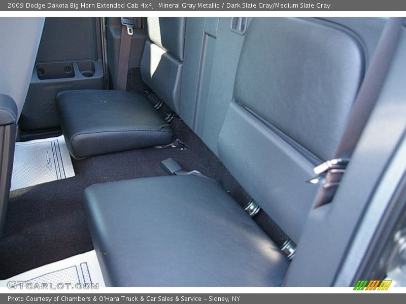 Mineral Gray Metallic / Dark Slate Gray/Medium Slate Gray 2009 Dodge Dakota Big Horn Extended Cab 4x4