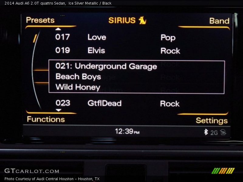 Ice Silver Metallic / Black 2014 Audi A6 2.0T quattro Sedan