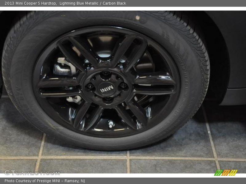 Lightning Blue Metallic / Carbon Black 2013 Mini Cooper S Hardtop