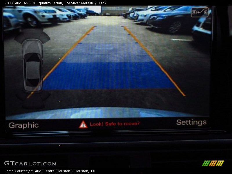 Ice Silver Metallic / Black 2014 Audi A6 2.0T quattro Sedan