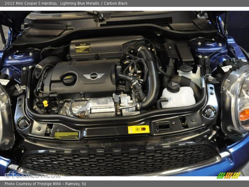 Lightning Blue Metallic / Carbon Black 2013 Mini Cooper S Hardtop