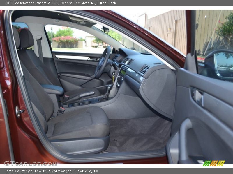 Opera Red Metallic / Titan Black 2012 Volkswagen Passat 2.5L S