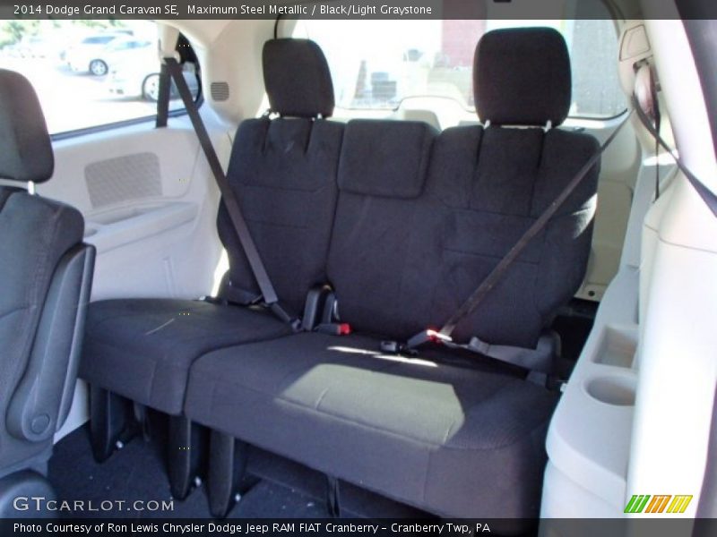 Maximum Steel Metallic / Black/Light Graystone 2014 Dodge Grand Caravan SE