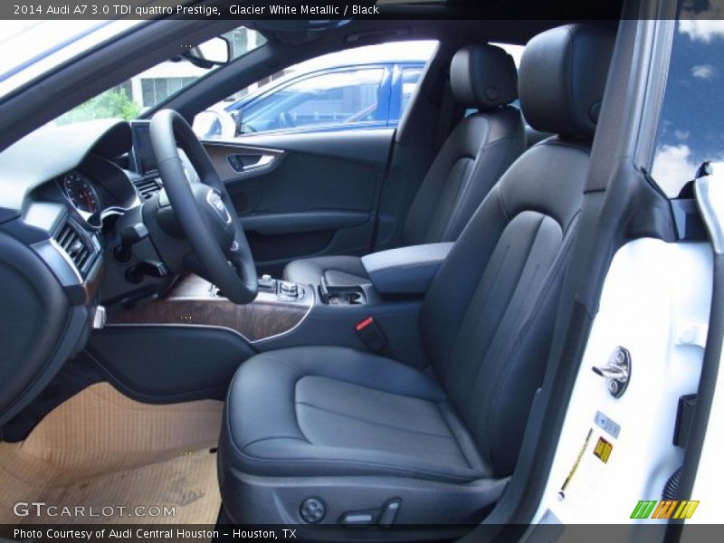 Front Seat of 2014 A7 3.0 TDI quattro Prestige