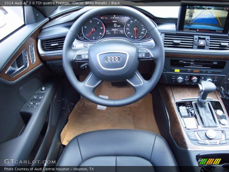 Glacier White Metallic / Black 2014 Audi A7 3.0 TDI quattro Prestige