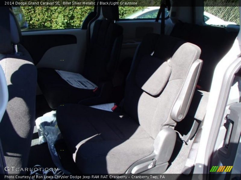 Billet Silver Metallic / Black/Light Graystone 2014 Dodge Grand Caravan SE