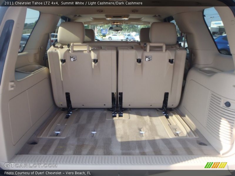 Summit White / Light Cashmere/Dark Cashmere 2011 Chevrolet Tahoe LTZ 4x4
