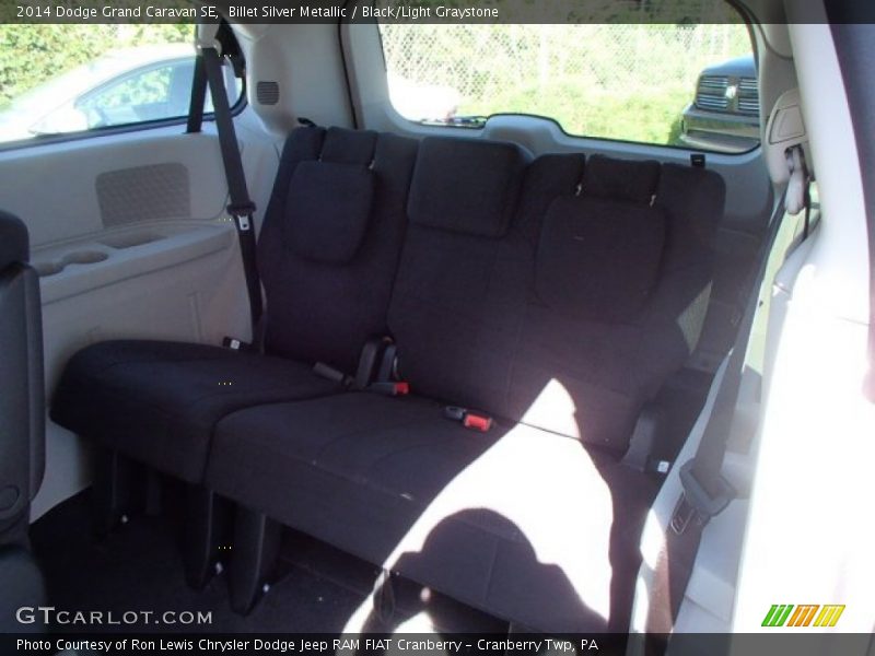 Billet Silver Metallic / Black/Light Graystone 2014 Dodge Grand Caravan SE