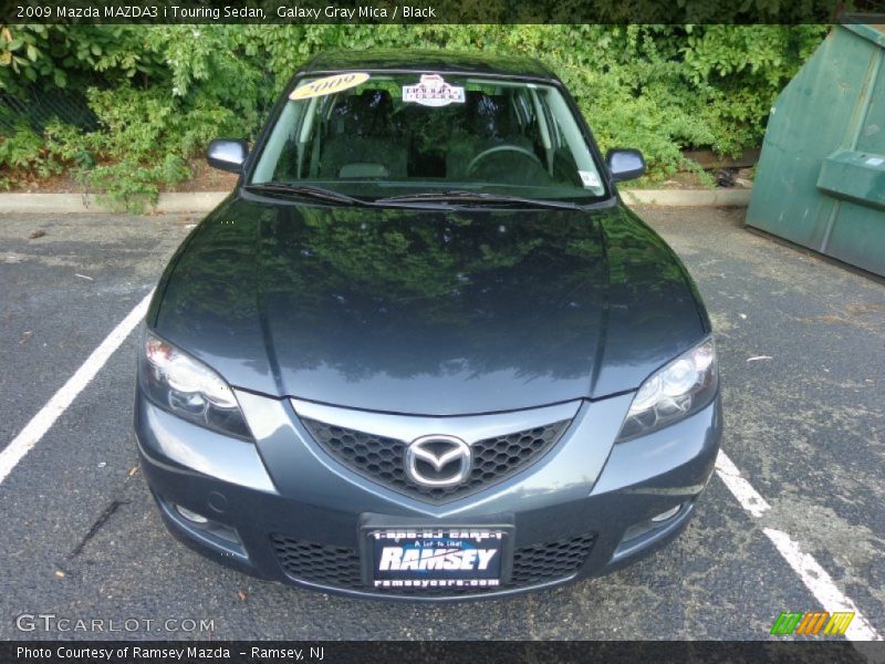 Galaxy Gray Mica / Black 2009 Mazda MAZDA3 i Touring Sedan