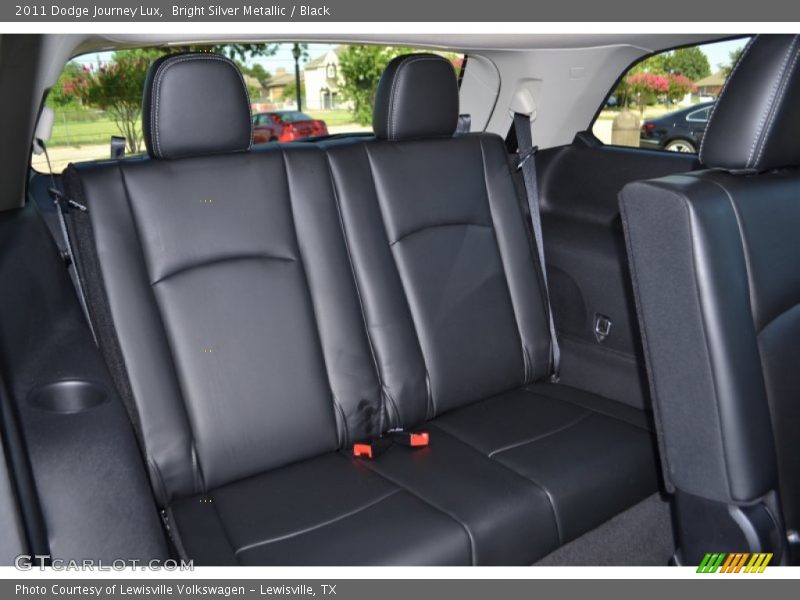 Bright Silver Metallic / Black 2011 Dodge Journey Lux