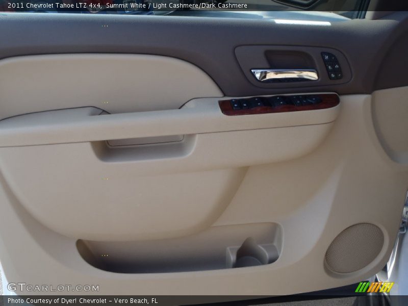 Summit White / Light Cashmere/Dark Cashmere 2011 Chevrolet Tahoe LTZ 4x4