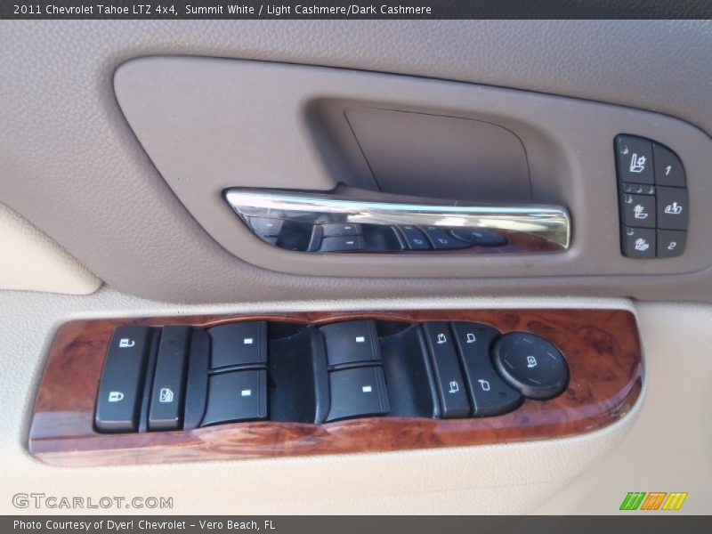 Summit White / Light Cashmere/Dark Cashmere 2011 Chevrolet Tahoe LTZ 4x4
