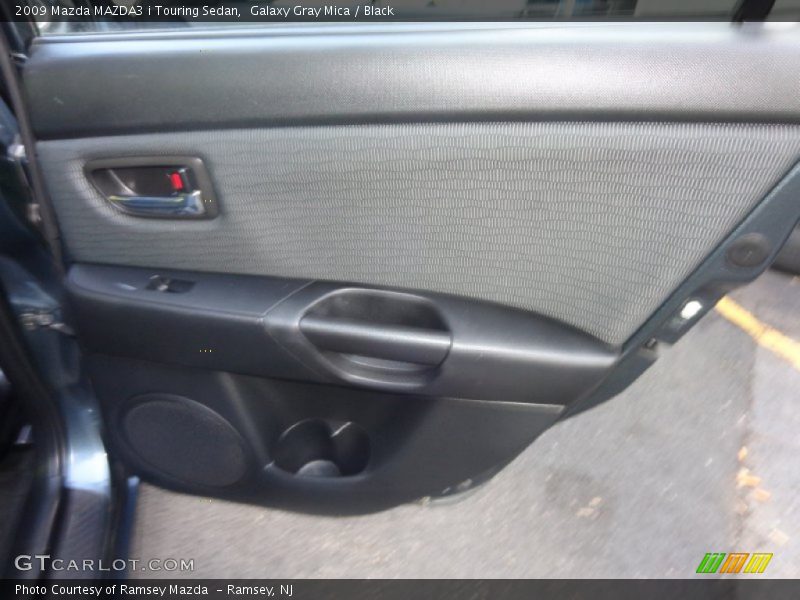 Galaxy Gray Mica / Black 2009 Mazda MAZDA3 i Touring Sedan