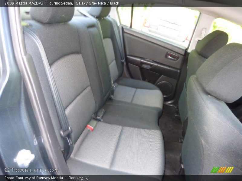 Galaxy Gray Mica / Black 2009 Mazda MAZDA3 i Touring Sedan