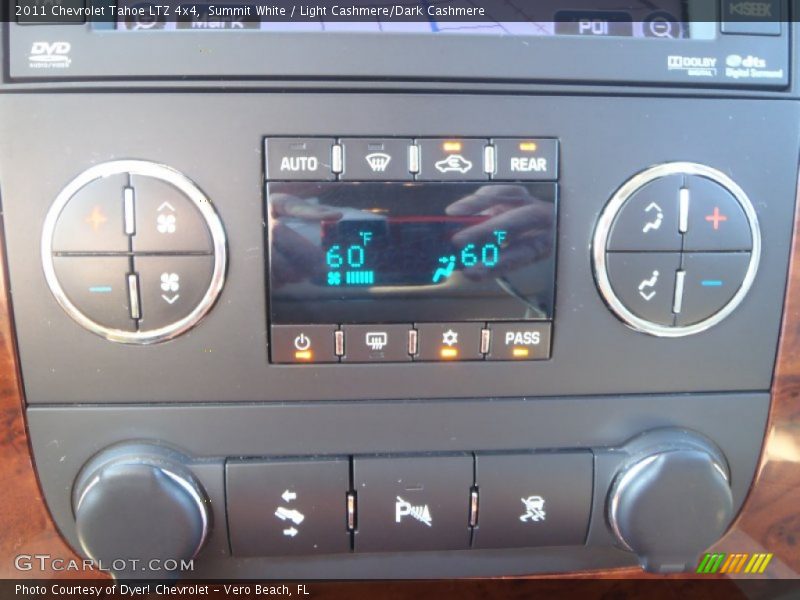Summit White / Light Cashmere/Dark Cashmere 2011 Chevrolet Tahoe LTZ 4x4