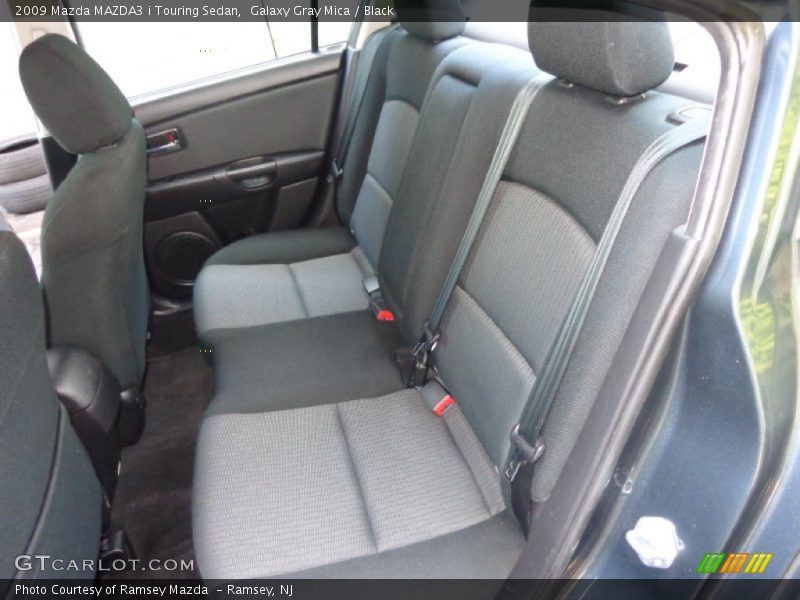 Galaxy Gray Mica / Black 2009 Mazda MAZDA3 i Touring Sedan