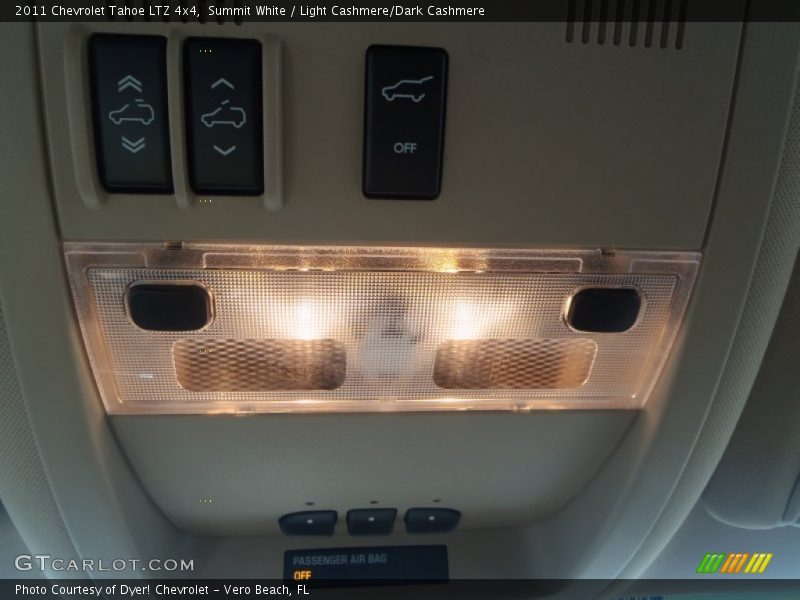 Summit White / Light Cashmere/Dark Cashmere 2011 Chevrolet Tahoe LTZ 4x4