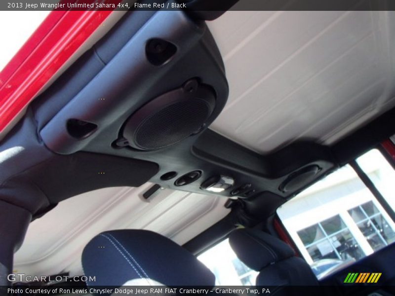 Flame Red / Black 2013 Jeep Wrangler Unlimited Sahara 4x4