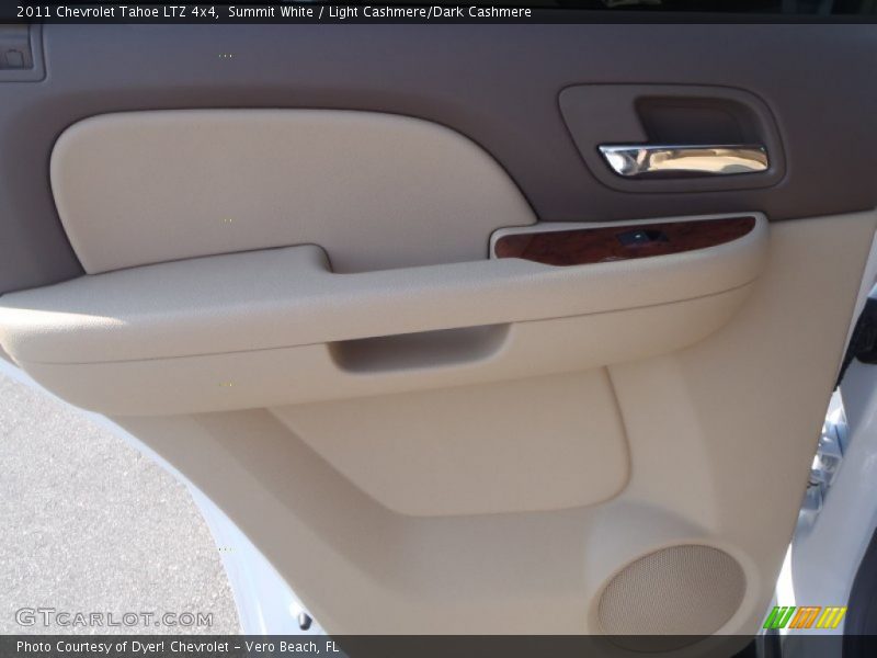 Summit White / Light Cashmere/Dark Cashmere 2011 Chevrolet Tahoe LTZ 4x4