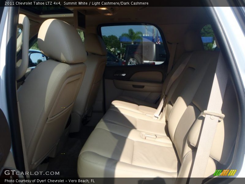 Summit White / Light Cashmere/Dark Cashmere 2011 Chevrolet Tahoe LTZ 4x4