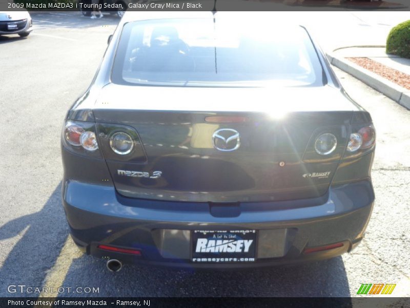 Galaxy Gray Mica / Black 2009 Mazda MAZDA3 i Touring Sedan