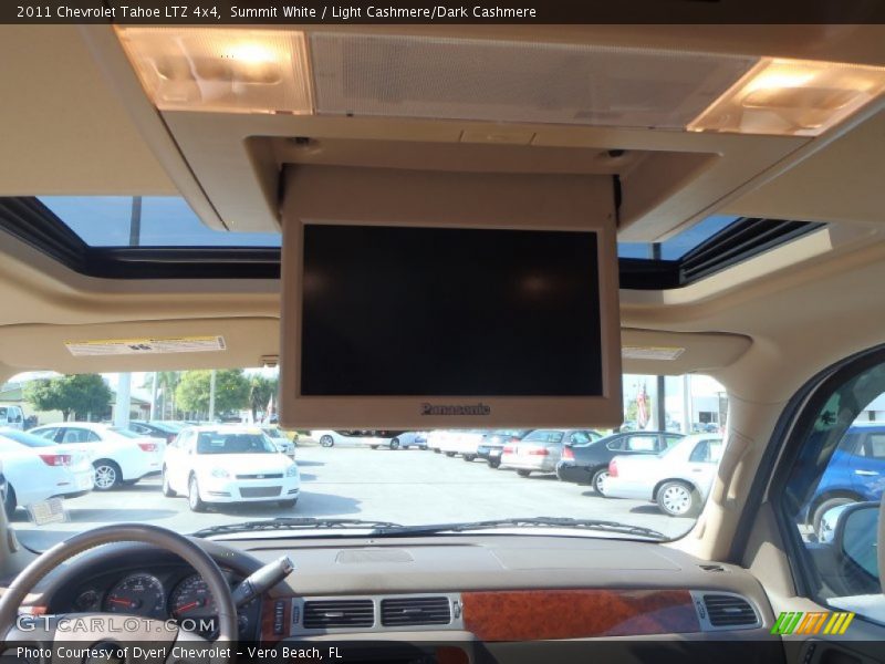 Summit White / Light Cashmere/Dark Cashmere 2011 Chevrolet Tahoe LTZ 4x4