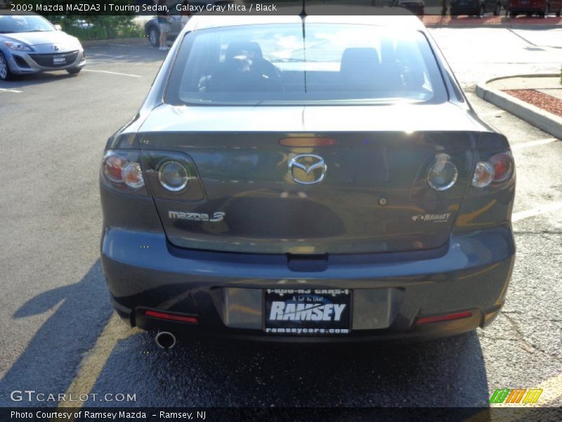 Galaxy Gray Mica / Black 2009 Mazda MAZDA3 i Touring Sedan