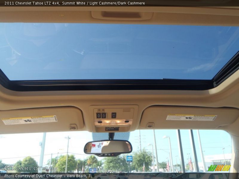 Summit White / Light Cashmere/Dark Cashmere 2011 Chevrolet Tahoe LTZ 4x4