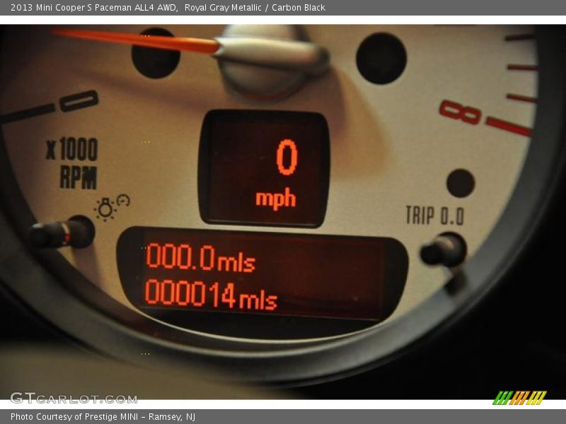 Royal Gray Metallic / Carbon Black 2013 Mini Cooper S Paceman ALL4 AWD