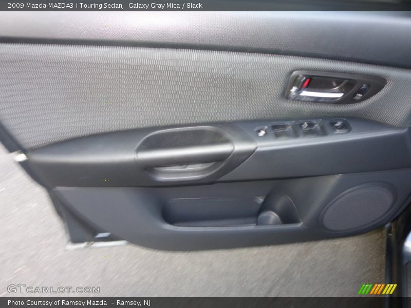 Galaxy Gray Mica / Black 2009 Mazda MAZDA3 i Touring Sedan
