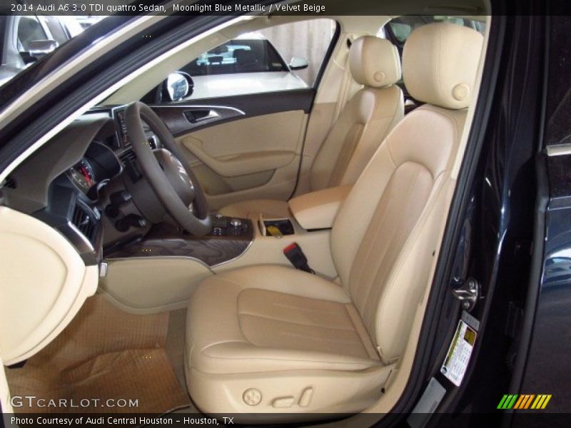 2014 A6 3.0 TDI quattro Sedan Velvet Beige Interior