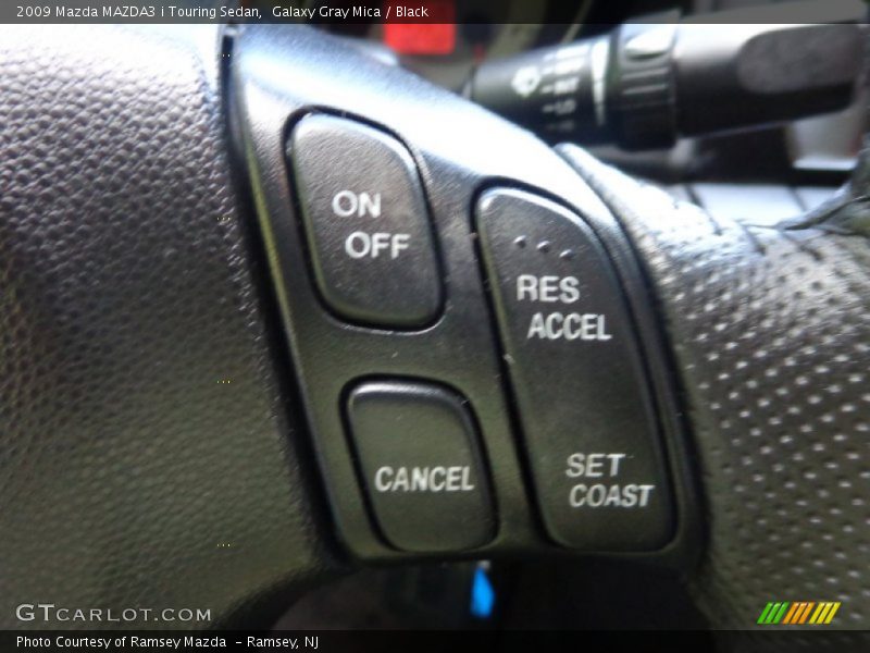 Galaxy Gray Mica / Black 2009 Mazda MAZDA3 i Touring Sedan