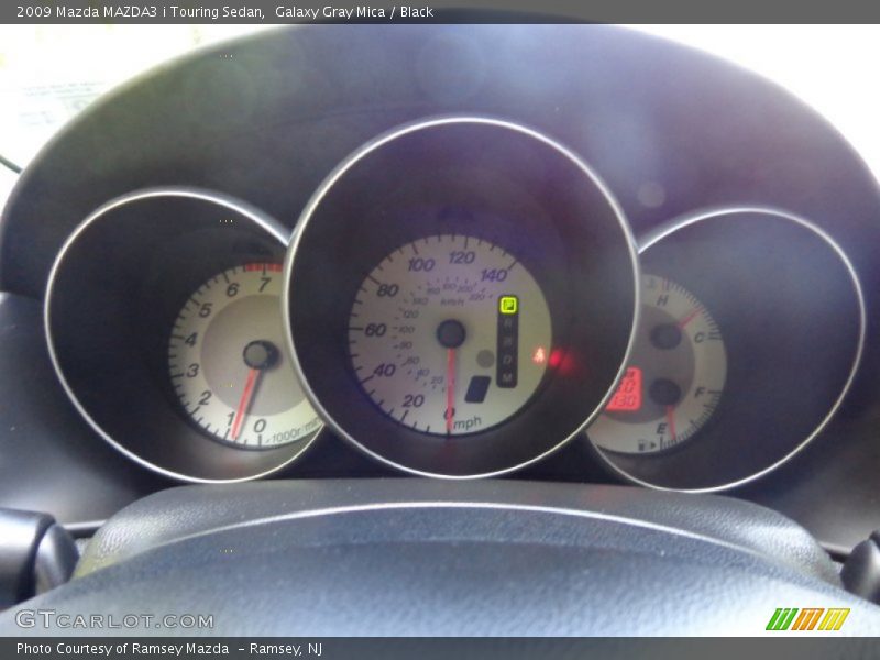 Galaxy Gray Mica / Black 2009 Mazda MAZDA3 i Touring Sedan
