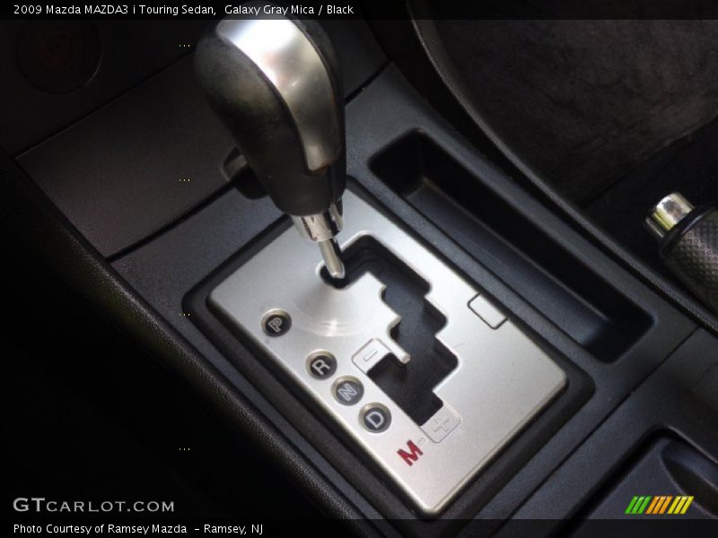 Galaxy Gray Mica / Black 2009 Mazda MAZDA3 i Touring Sedan