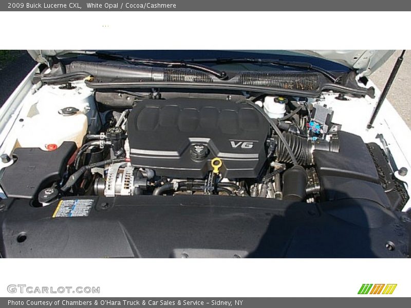 White Opal / Cocoa/Cashmere 2009 Buick Lucerne CXL
